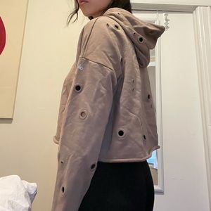 ALO Yoga brown Hoodie Size M
